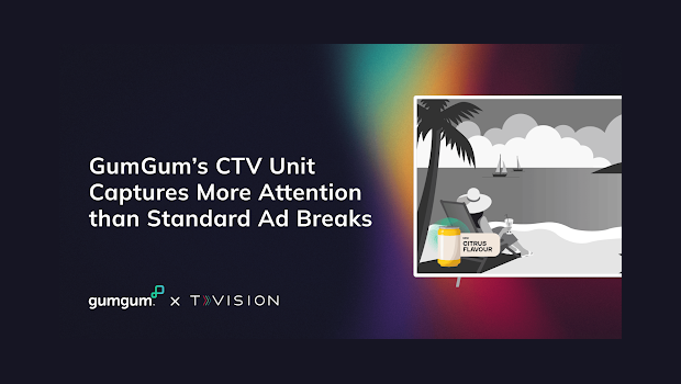 Revolutionising CTV Advertising: GumGum's In-Video Units Yield 30% Higher Attention Rate than Traditional Ads